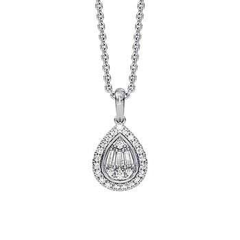 Snowball Sparkle Diamond Pendant