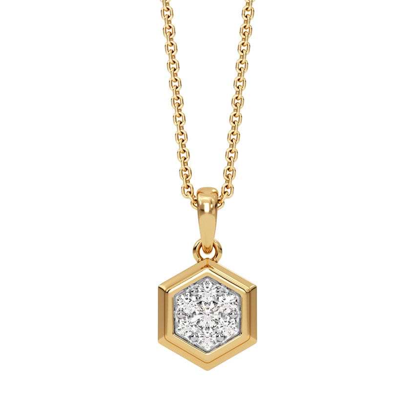 Sparkle Hexie Diamond Pendant