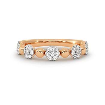 Blush Galaxy Diamond Ring