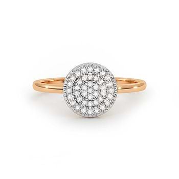 Rosalie Orb Diamond Ring