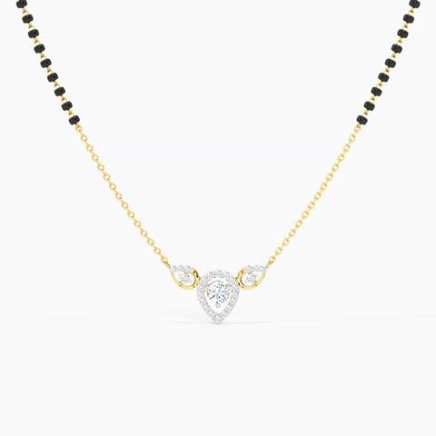 Aamira Solitaire Mangalsutra For Women