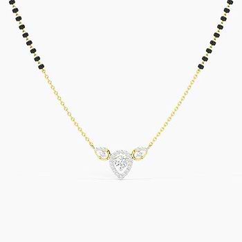 Aamira Solitaire Mangalsutra For Women