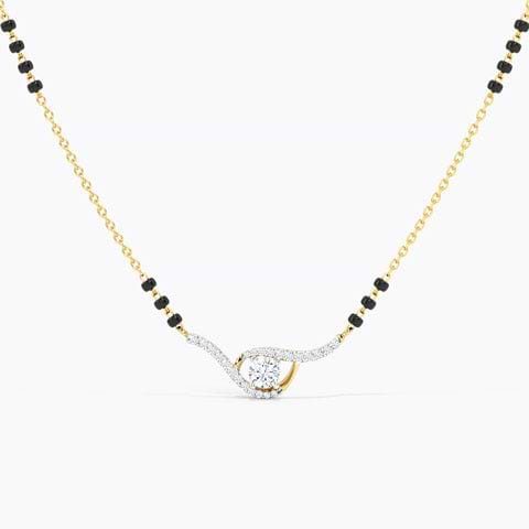 Misha Solitaire Mangalsutra For Women