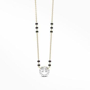 Kresha Solitaire Mangalsutra For Women