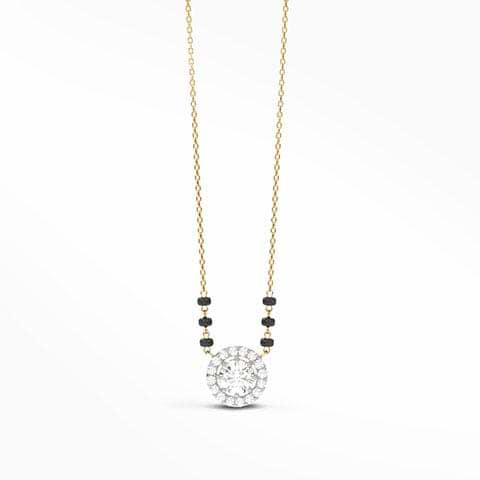 Riah Solitaire Mangalsutra For Women