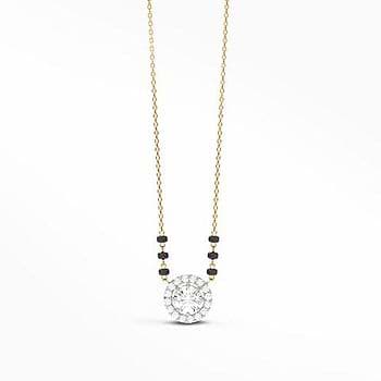 Riah Solitaire Mangalsutra For Women