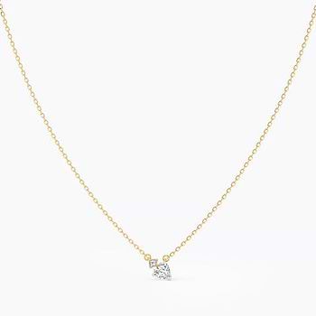 Evera Heart Solitaire Pendant
