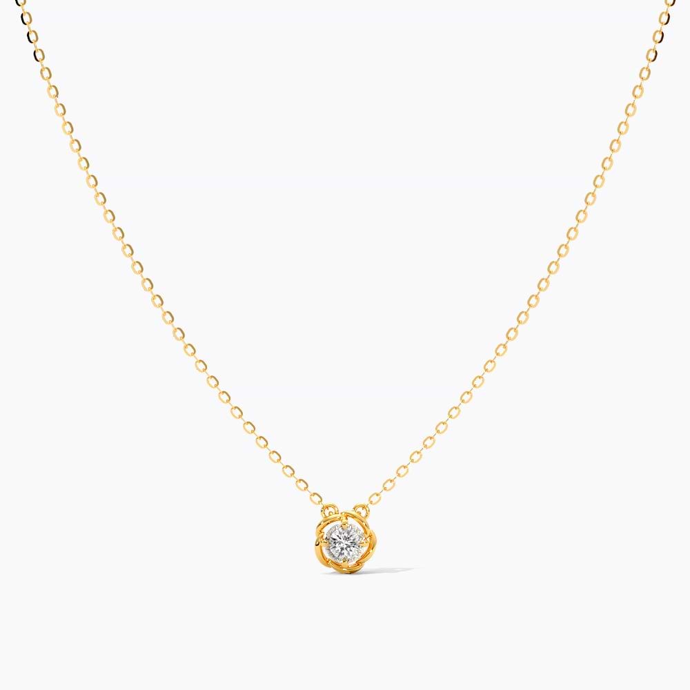 Noisette Solitaire Necklace