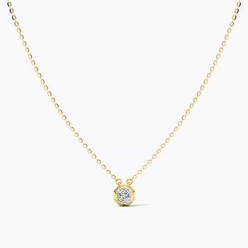 Hexella Solitaire Necklace