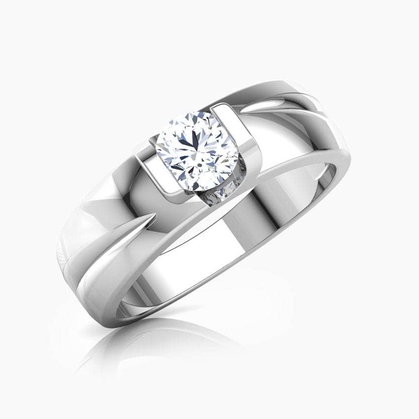 Modus Solitaire Ring for Men