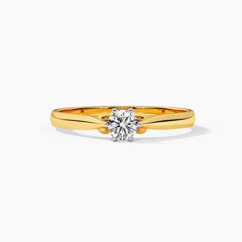 Simple Solitaire Ring