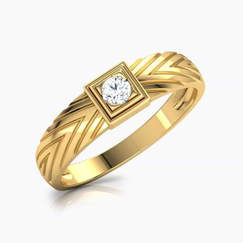 Josh Solitaire Ring for Men