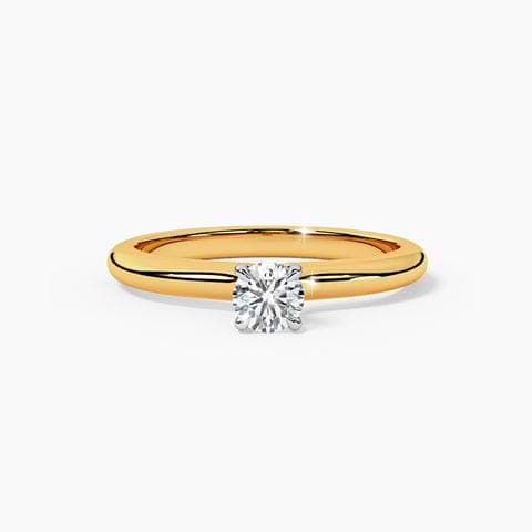 Sette Solitaire Ring