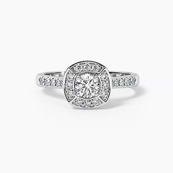 Swat Solitaire Ring
