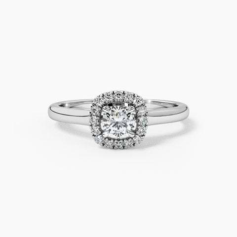 Quies Diamond Solitaire Ring