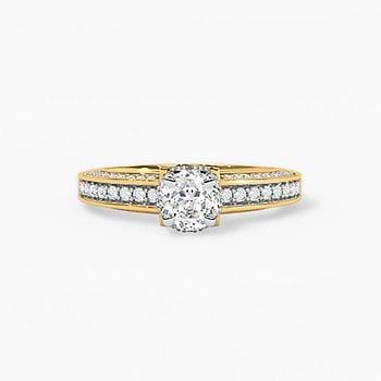 Starlit Radiance 73 Cuts Solitaire Ring