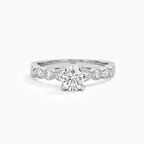 Clear Bezel Solitaire Ring