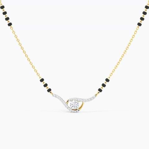 Misha Solitaire Mangalsutra