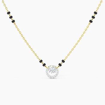 Kresha Solitaire Mangalsutra