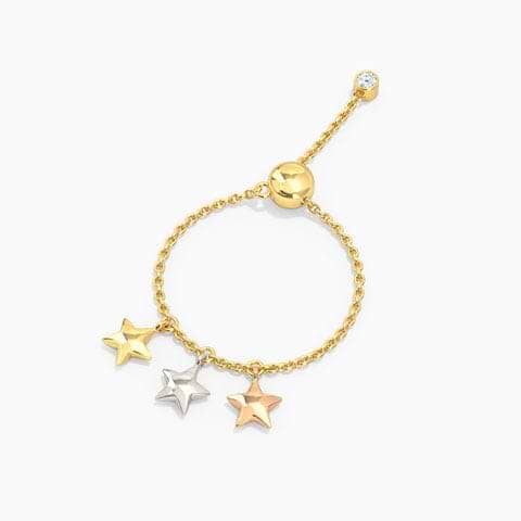 Twinkling Gemstone Flexi Ring For Women