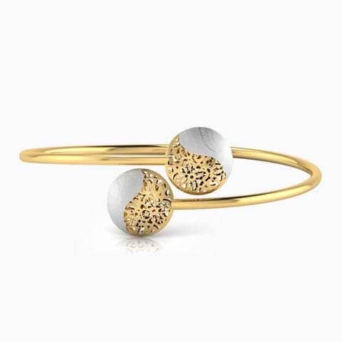 Kellie Cutout Gold Bracelet