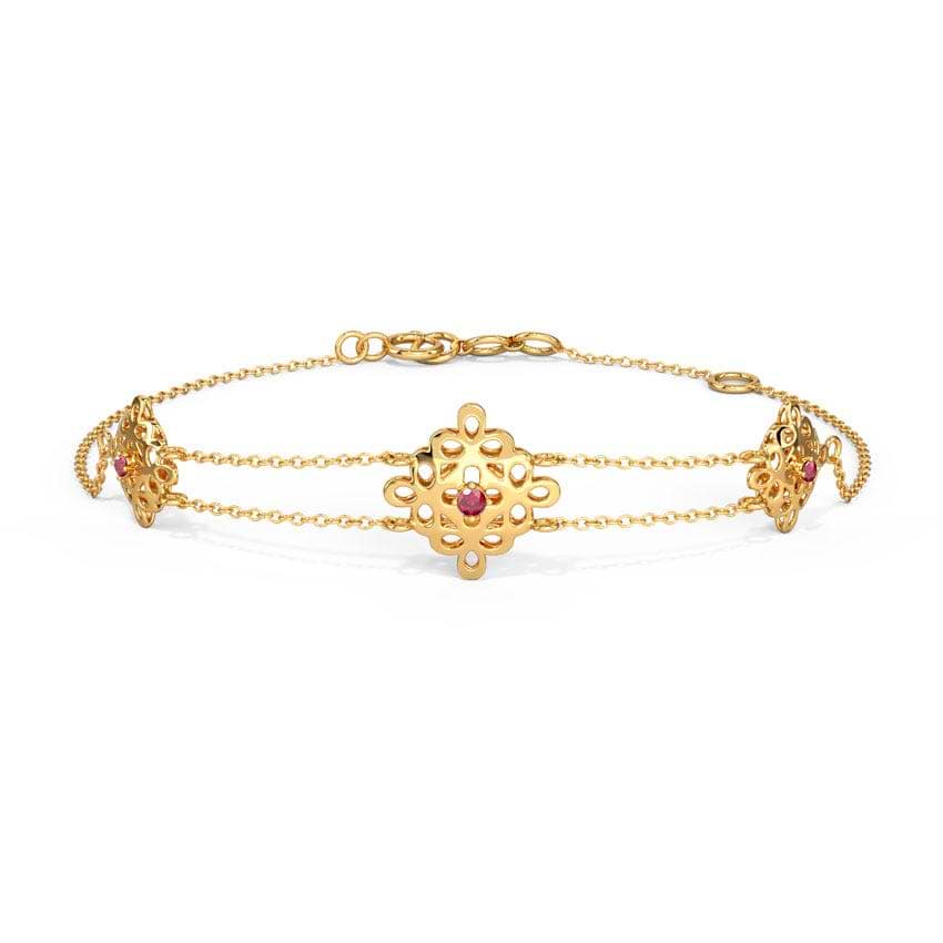 Anya Cutout Gemstone Bracelet