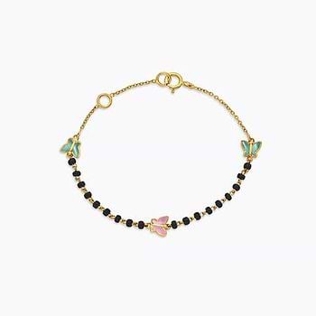 Butterflies Baby Nazaria Gold Bracelet