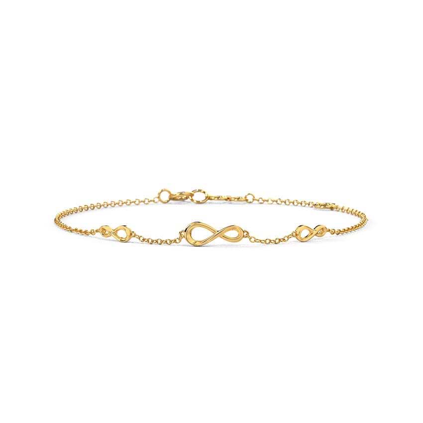 Infinity Multiwear Gold Bracelet 