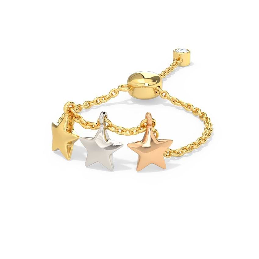 Twinkling Gemstone Flexi Ring