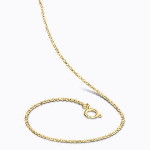 Elegant Cable Gold Chain