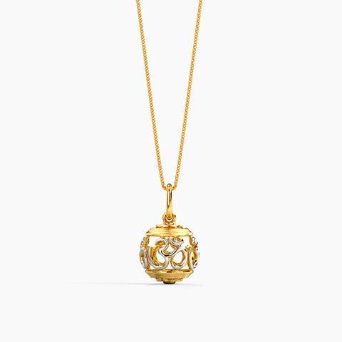 Classic Om Gold Charm/Pendant