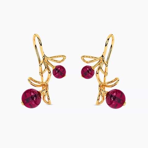 Fern Frisson Gemstone Drop Earrings