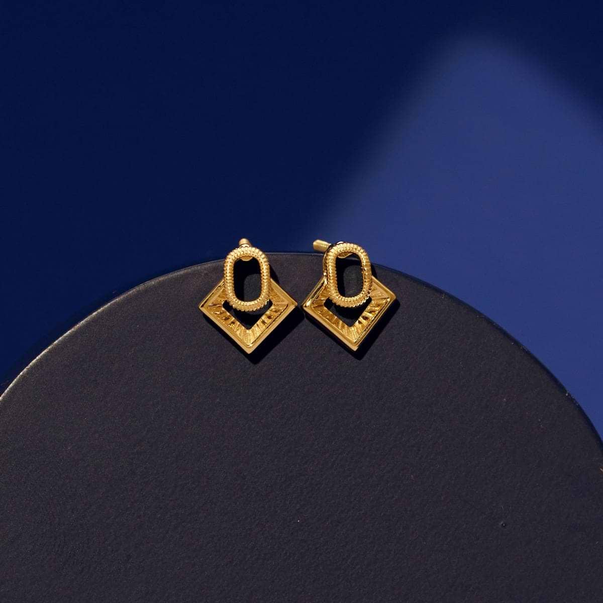 Minimal Gold Stud Earrings