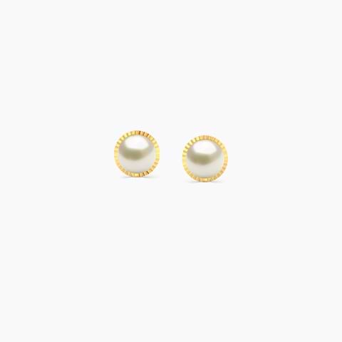 Petite Pearl Stud Earrings