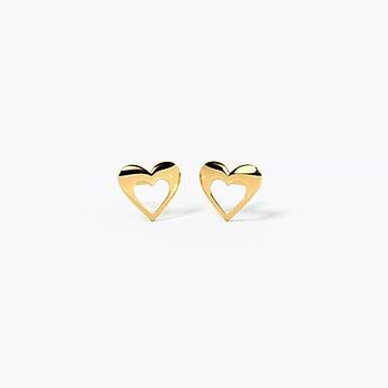 Heart in Heart Earring