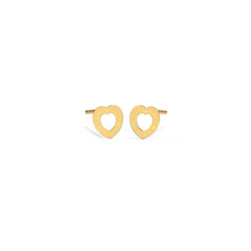 Love Heart Stud Earring