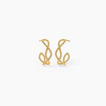 Engless Gold Hoop Earrings