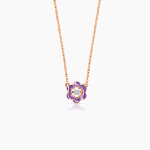 Pretty Floret Kids' Gemstone Necklace