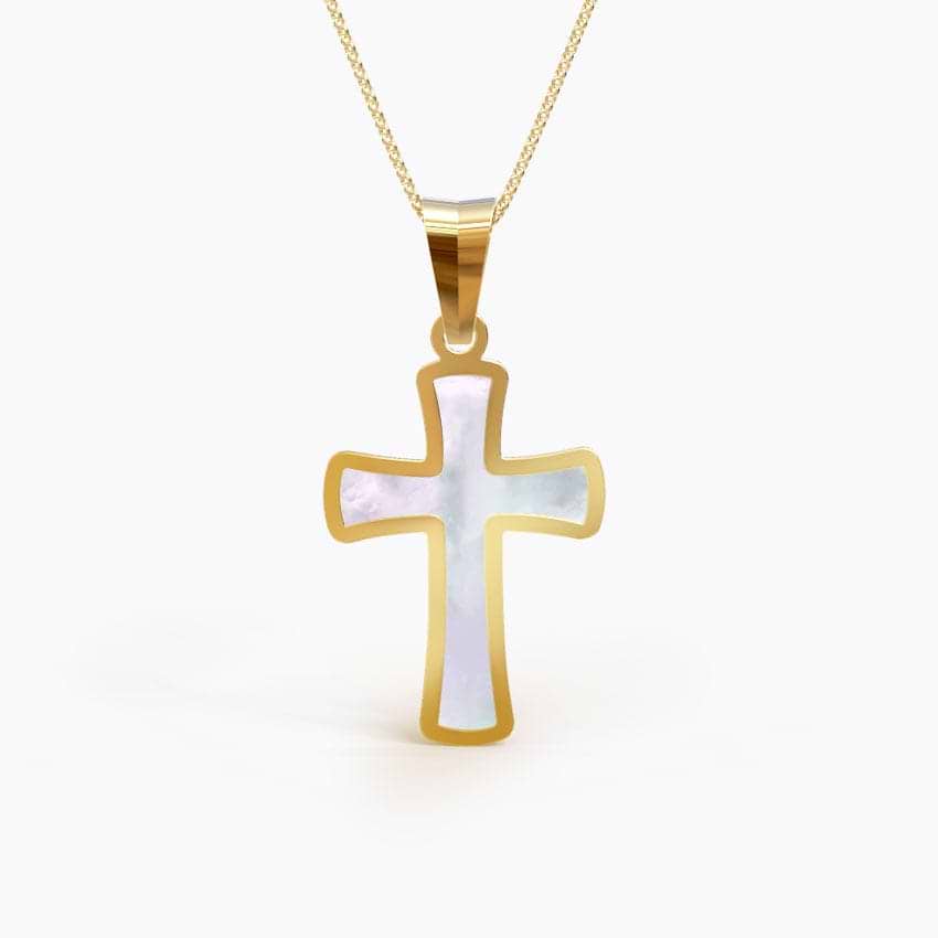 Cross Kids' Gemstone Pendant