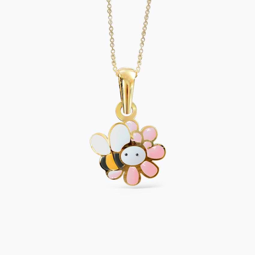 Busy Bee Kids' Gold Pendant