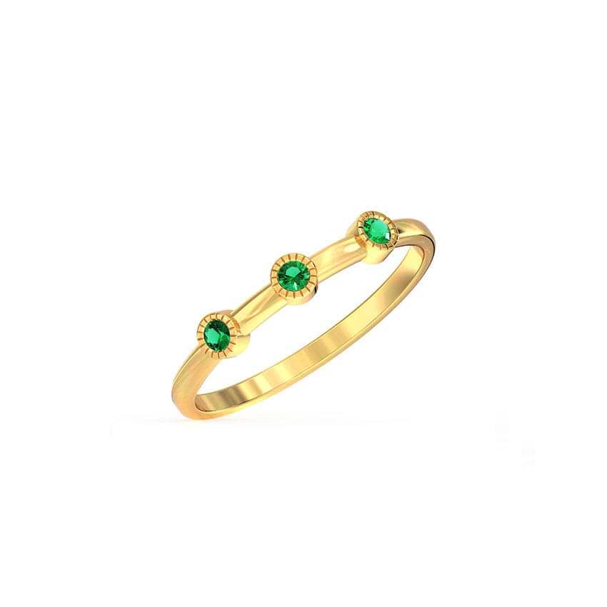 Dainty Stackable Gemstone Ring