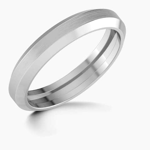 Darcy Platinum Band for Men