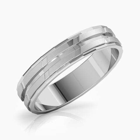 William Platinum Band for Men