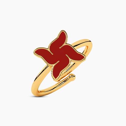 Swastik Kids Ring