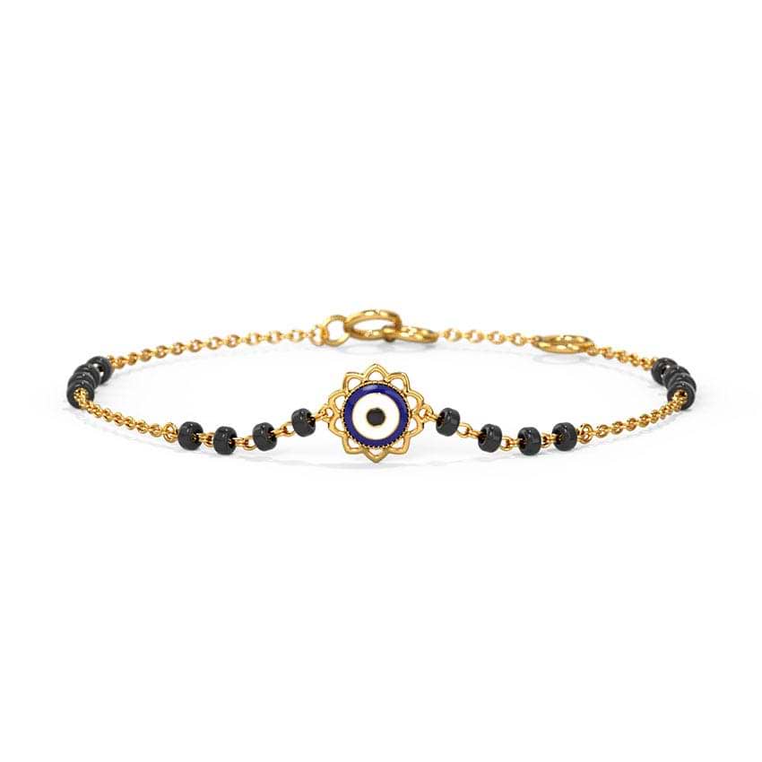 Evil Eye Baby Nazaria Gold Bracelet 