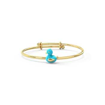 Dabbling Duck Baby Gold Bangle Dabbling Duck Baby Gold Bangle