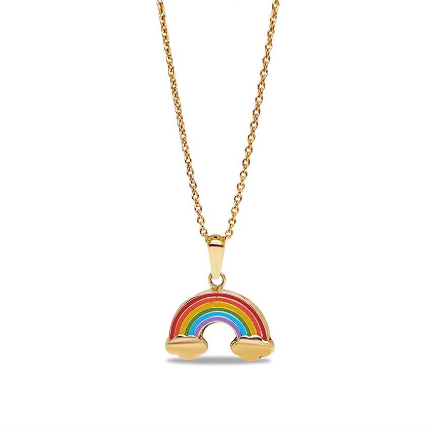 Rainbow Cloud Kids' Pendant
