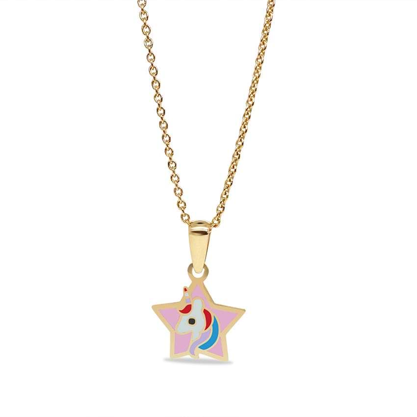 Unicorn Star Kids' Pendant