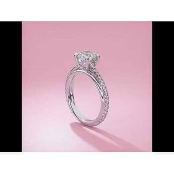 SRI99973 14 kt white ring video 1