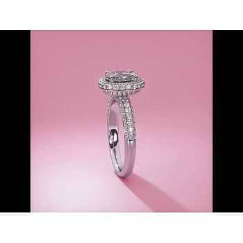 SRI99985 14 kt white ring video 1